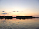 Lake Galve at night