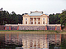 Tiskevicius palace at Lake Galve