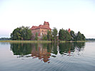 Trakai from Lake Galve, rear