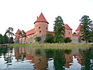 Trakai from Lake Galve, side