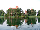 Trakai from Lake Galve, rear