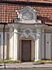 Vilnius, Missionärskyrkan, apoteksdörr