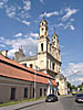 Vilnius Missionaries Church, from the drug store