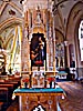 The church in Uzpaliai, right small side-altar