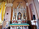 The church in Uzpaliai, right large side-altar