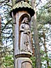 Kartuviu Hill with the partisans grave, sculpture detail