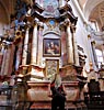 Vilnius, All Saints Church, left side altar