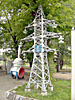 Litauens energimuseum, kraftledningsstolpe