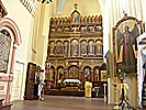 Vilnius, Guds heliga moders kyrka, ikonostas vänster