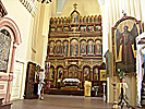 Vilnius, Church of the Holy Mother of God, iconostase left