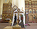 Vilnius, Guds heliga moders kyrka, kristusfigur