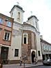 Vilnius, Heliga korsets kyrka, fasad