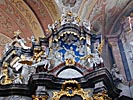 Vilnius, Church of the Holy Spirit, top of right side altar