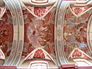 Vilnius, Kalvarijos Church, middle ceiling paintings