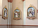 Vilnius, Kalvarijos Church, Calvary paintings