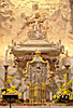 Vilnius, Cathedral, St. Casimirs Chapel, close-up of the chests