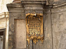 Vilnius, St. Catherines Church, Latin inscription