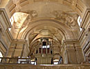 Vilnius, St. Katarina kyrka, trasig orgel