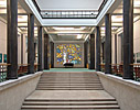 Vilnius, National Library, main staircase