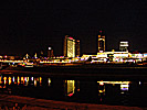 Vilnius, Europe Centre at night