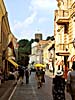 Vilnius, turiststrket Pilies Gatve (Slottsgatan)
