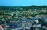 Vilnius, utsikt mot Gamla stan