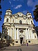 Vilnius, Peter-paulskyrkan, fasad