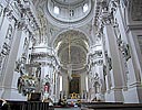 Vilnius, Church of Sts. Peter and Paul, view towards altar