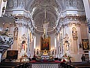 Vilnius, Church of Sts. Peter and Paul, view towards altar