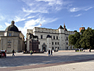 Vilnius, Kungliga slottet under teruppbyggnad 2009