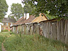 Vilnius, Snipiskes, heavily leaning fence