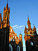 Vilnius, St. Annes Church, three buildings