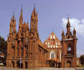 Vilnius, St. Annes Church and belfry