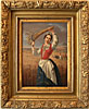 Vilnius Picture Gallery, painting Harvest Girl (Pjoveja)