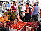 Market-day in Vilnius, an experience for us narrow-minded westerners. They have it ALL!