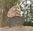 Orvydas sculpture park, sculpture of an angel