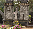 Orvydas grave, detail