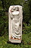 Orvydas sculpture park, sculpture of a woman