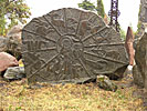 Orvydas sculpture park, the zodiac