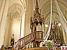 Salantai: Jungfru Marie Himmelsfrds kyrka, predikstol