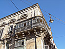 Malta, Valletta: balkong med b�j