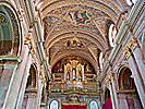 Malta, Valletta: kyrka p tvrgata, takmlningar och orgel