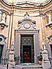 Malta, Valletta: kyrka p� tv�rgata, port