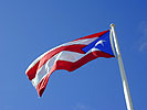 Puerto Ricos flagga på El Morro