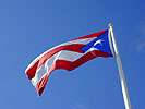 The Puerto Rico flag flying over El Morro