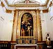 The Cathedral side chapel. Note the Holy Man with Radar