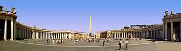 St. Peter's Square, panorama