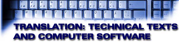 Translation; Technical Texts and Computer Software